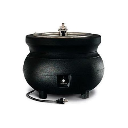 VOLLRATH CO VollrathÂ CayenneÂ - Colonial Kettles 7 Qt. Black Warmer W/ Package 72170